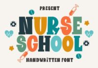 Nurse School Font - Featured Image