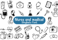 Nurse and Medical Font - Featured Image