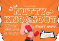 Nutty Knockout Font - Featured Image