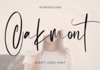 Oakmont Font - Featured Image