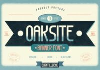 Oaksite Font - Featured Image