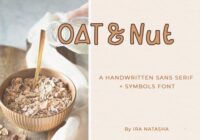 Oat & Nut Font Font - Featured Image