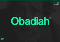 Obadiah Pro Font - Featured Image