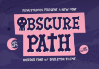 Obscure Path Font - Featured Image