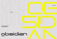 Obsidian Font - Featured Image