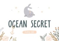 Ocean Secret Font - Featured Image