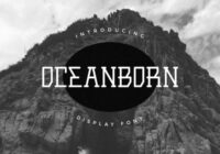 Oceanborn - Display Font - Featured Image