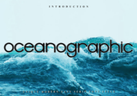 Oceanographic Font - Featured Image