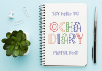 Ocha Diary Font - Featured Image