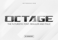 Octage Font - Featured Image