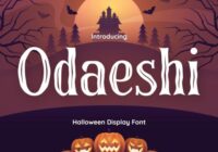 Odaeshi Font - Featured Image