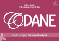 Odane Font - Featured Image