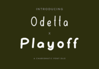 Odetta X Playoff Duo Font - Featured Image