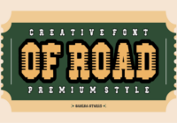 Of Road Font - Featured Image