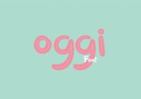 Oggi Font - Featured Image