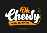 Oh Chewy Font - Featured Image