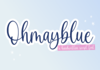 Ohmayblue Font - Featured Image