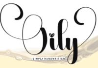 Oily Font - Featured Image