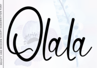 Olala Font - Featured Image