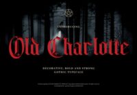 Old Charlotte Font - Featured Image