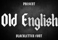 Old English Font - Featured Image