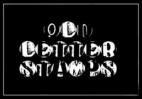 Old Letter Stamps Font - Featured Image
