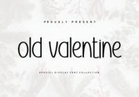 Old Valentine Font - Featured Image