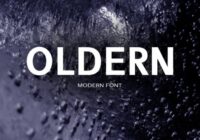 Oldern Font - Featured Image