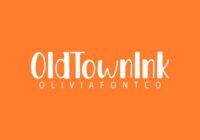 Oldtownink Font - Featured Image