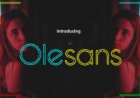 Olesans Font - Featured Image