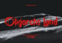 Oligarchs Land Font - Featured Image