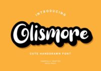 Olismore Font - Featured Image