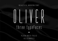 Oliver Family Font - Featured Image