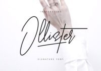 Ollister Font - Featured Image
