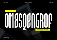 Omasqengrof Font - Featured Image