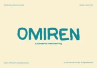 Omiren Font - Featured Image