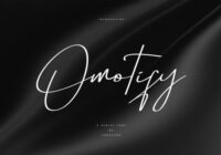 Omotify Font - Featured Image