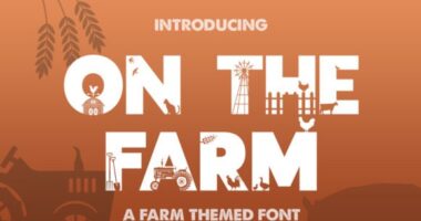 On the Farm Font - Featured Image