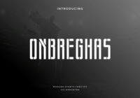 Onbreghas Font - Featured Image