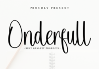 Onderfull Font - Featured Image