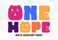 One Hope Font - Featured Image