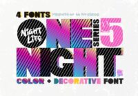 One Night 5 Font - Featured Image