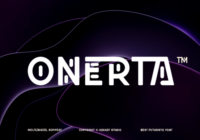 Onerta Font - Featured Image