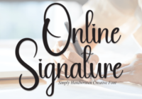 Online Signature Font - Featured Image