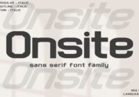 Onsite Font - Featured Image