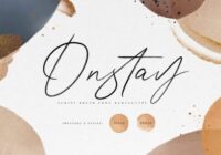 Onstay Font - Featured Image