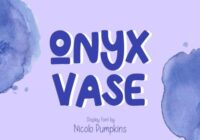 Onyx Vase Font - Featured Image