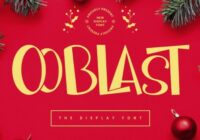 Ooblast Font - Featured Image