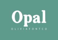 Opal Font - Featured Image