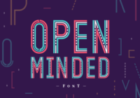 Open Minded Font - Featured Image